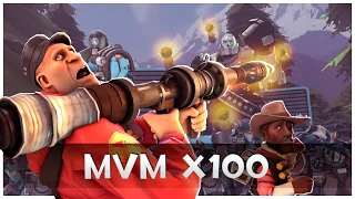 TF2: MVM X100 Это Тотальное Безумие!