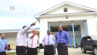 Fijian Prime Minister visits the newly built Queen Victoria School in Tailevu