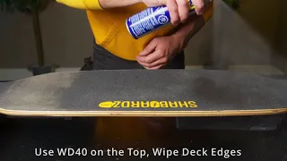 Cleaning grip tape