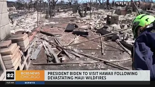 President Biden visiting Hawaii after devastating wildfires