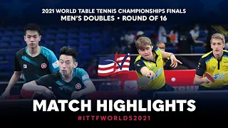 Wong C.T/Ho K.K. vs Anton K./Truls M. | 2021 World Table Tennis Championships Finals | XD | R16