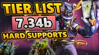 Hard Support Tier List | Dota 2 7.34b
