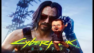 Ежи Сармат авторитетно обосрал Cyberpunk 2077 и свои штаны!!!