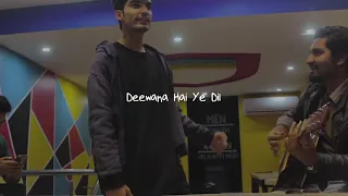 Yeh dil deewana - Pardes - Sonu nigham - Acoustic cover. [ Lyrics ]