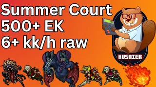 Summer Court | 500+ Knight | 6.2 kk/h raw | Tibia