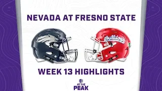 HIGHLIGHTS: Nevada Wolf Pack vs Fresno State Bulldogs