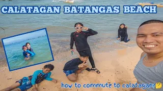 How to commute to Calatagan Batangas