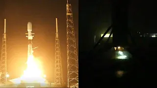SpaceX Starlink 94 launch and Falcon 9 first stage landing, 24 July 2023
