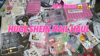 HUGE SHEIN NAIL SUPPLY HAUL| 40+ ITEMS