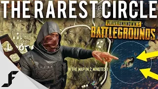 We got the Rarest Circle in PUBG