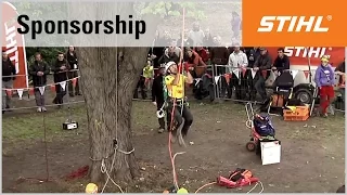 Secured Footlock: 2013 European Tree Climbing Championship ꘡ STIHL