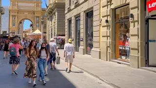Florence City Walk in July 2021, Italy | 4K HDR 60 FPS | Ambient City Sounds | ASMR