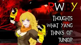 What Yang REALLY Thinks of Junior [Ft. Headphonegal](RWBY Thoughts)