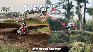 MX OPEN MOTO2 SIRKUIT DEWO MX‼️Ban bocor tetap bisa finish ke1!!