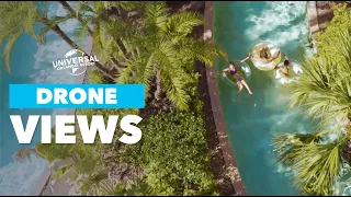 Epic Drone Aerial Views Of Universal Orlando Resort