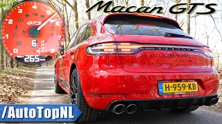 2020 PORSCHE MACAN GTS 0-265km/h ACCELERATION TOP SPEED & SOUND by AutoTopNL