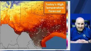 Strong Cold Front pushing through Texas; Annular Eclipse Tomorrow!