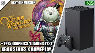 The Outer Worlds: Next Gen/Remaster - Xbox Series X Gameplay + FPS Test