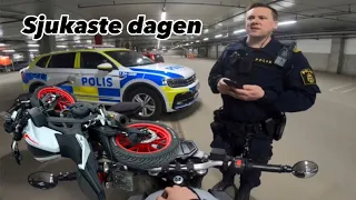 Kvaddar hojen och polisen inringd