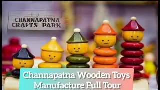 Toy Factory Tour in Channapatna | Channapatna Wooden Toy Factory Full Tour | Bharath Art and Crafts