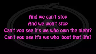 Miley Cyrus - We Can't Stop (Lyrics) [HD]