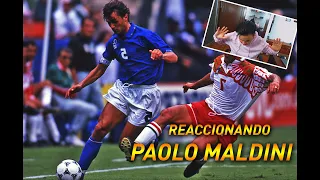 Reaccionando a PAOLO MALDINI ¿El mejor defensa de la Historia? (Mejores momentos)