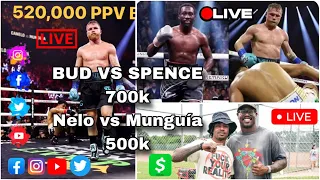 CRAWFORD VS SPENCE BEATS CANELO VS MUNGUIA PPV SALES AMERICANS OVER MEXICANS??🧐