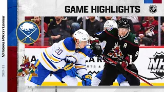 Sabres @ Coyotes 1/29/22 | NHL Highlights