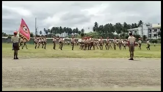 Southern davao national highschool (marching drill)