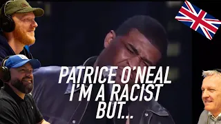 Patrice O'Neal - I'm a R*cist, But... (Go back to Africa) REACTION!! | OFFICE BLOKES REACT!!