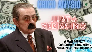 O genial humorista CHICO ANYSIO interpreta o político JUSTO VERÍSSIMO