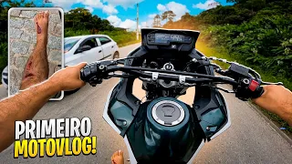 PRIMEIRO MOTOVLOG PÓS ACIDENTE COM A XRE 300