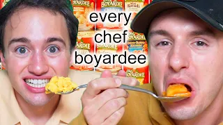 We Tried Every Chef Boyardee Canned Meal