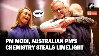 “Aww” PM Modi and Australian PM Anthony Albanese’s chemistry captured on cam during G20 Gala Dinner