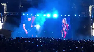 Metallica спела песню "Группа крови" (В. Цой) в Лужниках на русском языке