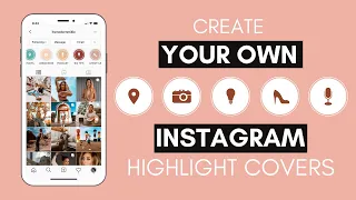 HOW TO CREATE INSTAGRAM HIGHLIGHT COVERS | Amazing hack using Canva without posting to your story