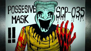 Asal Usul Topeng POSSESSIVE MASK Pengendali Manusia (SCP-035) || DRAWSTORY