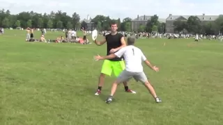 Incredible Frisbee Throw - Brodie Smith