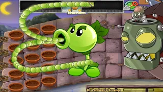 Plants vs Zombies Hack - 1 GIANT back Repeater vs Dr  Zomboss | MrongerPvZ