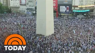 Get A First-Hand Look At Argentina's World Cup Parade