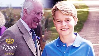 Grandpa's Boundless Love! King Charles Gave George Incredible Gift to Mark Special Milestone