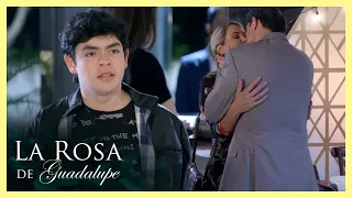 Rocco encuentra a su papá besando a otra mujer | La Rosa de Guadalupe 3/4 | Al encuentro del amor