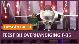 REPO: Luchtmacht viert feest met Nederlandse dj bij officiële overhandiging F-35