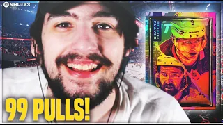 99 PULLS!!! INSANE NHL 22 HUT PACK OPENING!