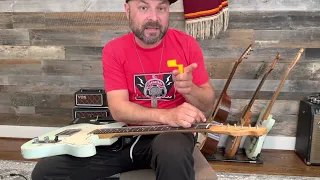 How to change your guitar strings properly on a Telecaster.