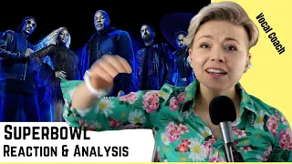 Super Bowl Half Time Show 2022 New Zealand Vocal Coach Analysis and Reaction