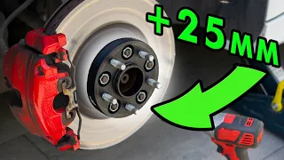 JAKIE DYSTANSE DO FORD FOCUS ST MK3 | NEW 25MM SPACERS | #3