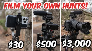 BEST Self Filming Setup for EVERY BUDGET! | Film Your Own Hunts!