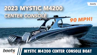 2023 Mystic M4200 Boat Review - A 42 Foot Luxury Center Console Powerboat