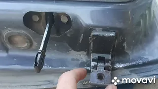 Golf 2 ремонт петли на авто